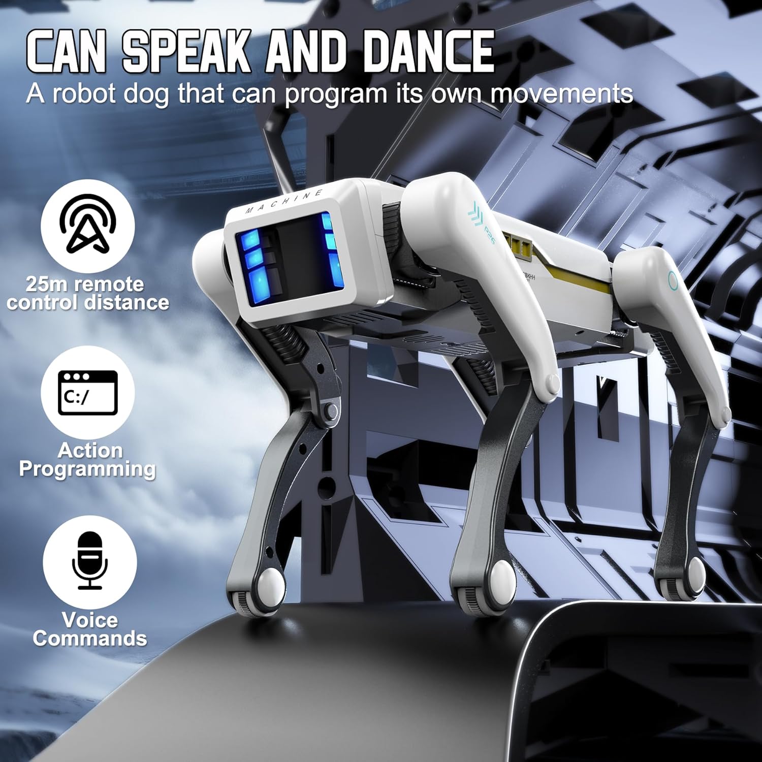 Coding Robot Toy - كلب آلي ذكي متعدد الوظائف يعمل