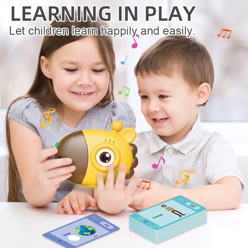 الزرافة قارئ بطاقات فلاش البصر - مراجعة Kids Educational Reader وسعره