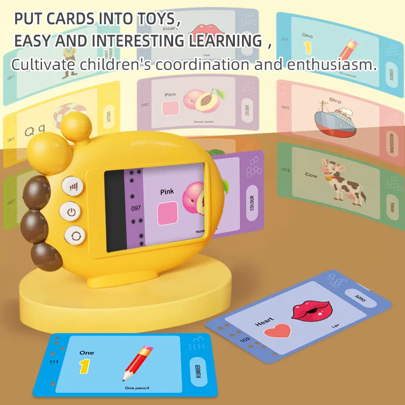 الزرافة قارئ بطاقات فلاش البصر - مراجعة Kids Educational Reader وسعره