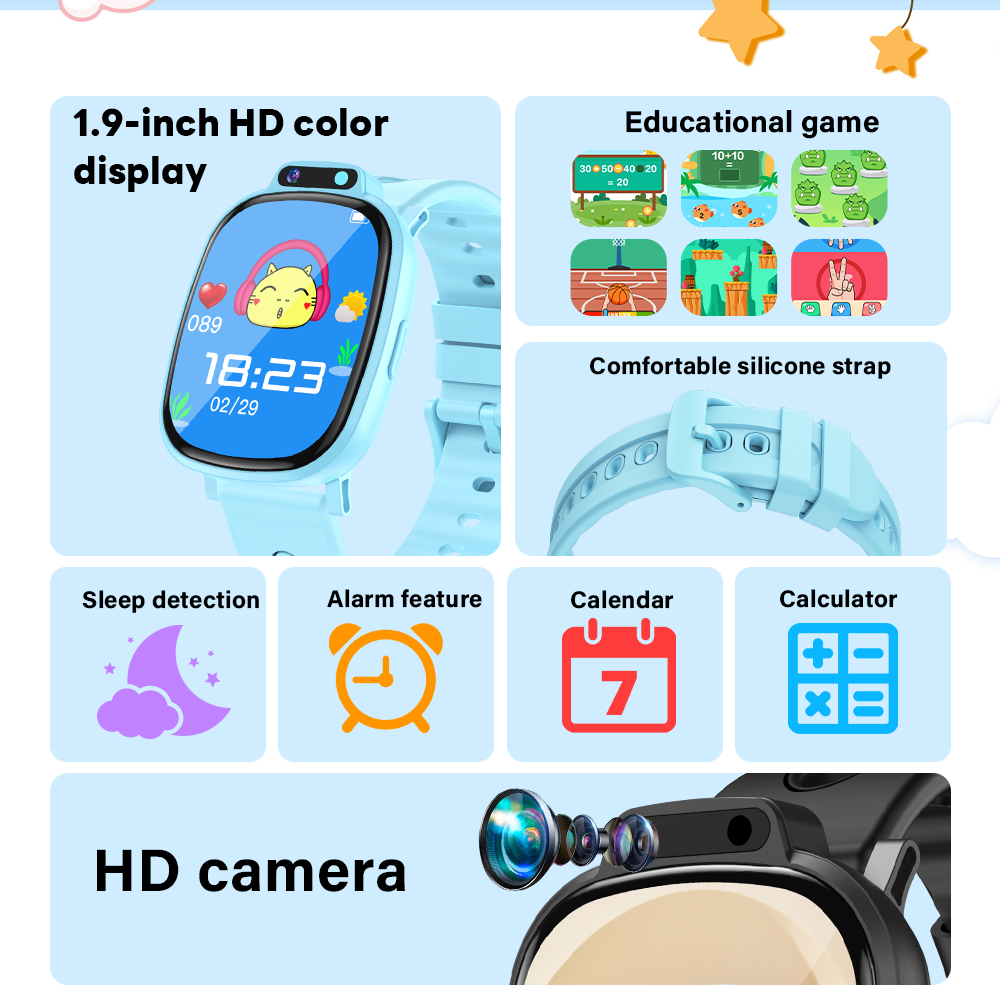 ساعة ذكية للأطفال من LAXASFIT  - مراجعة Kids Education Calculator وسعره