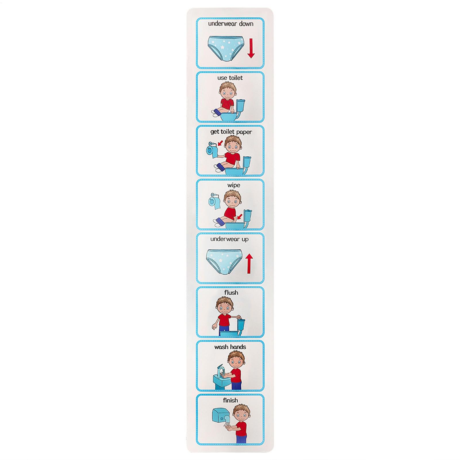 مخطط تدريب على استخدام المرحاض - مراجعة Kids Education Charts وسعره