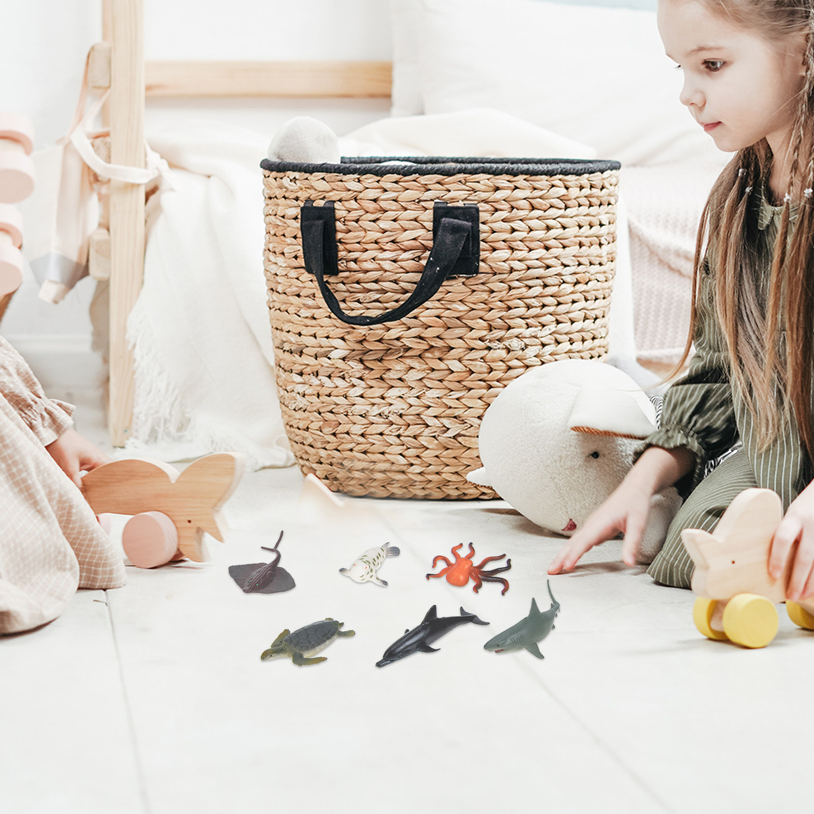 مجموعة من 24 قطعة من الحيوانات - مراجعة Kids Early Education Photos وسعره