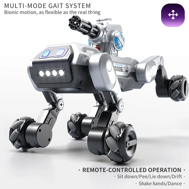 كلب روبوت ذكي بثماني عجلات، تح - مراجعة Coding Robot Toy وسعره