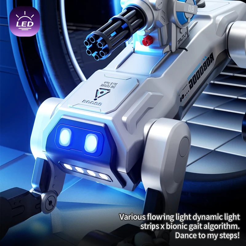 كلب روبوت ذكي بثماني عجلات، تح - مراجعة Coding Robot Toy وسعره