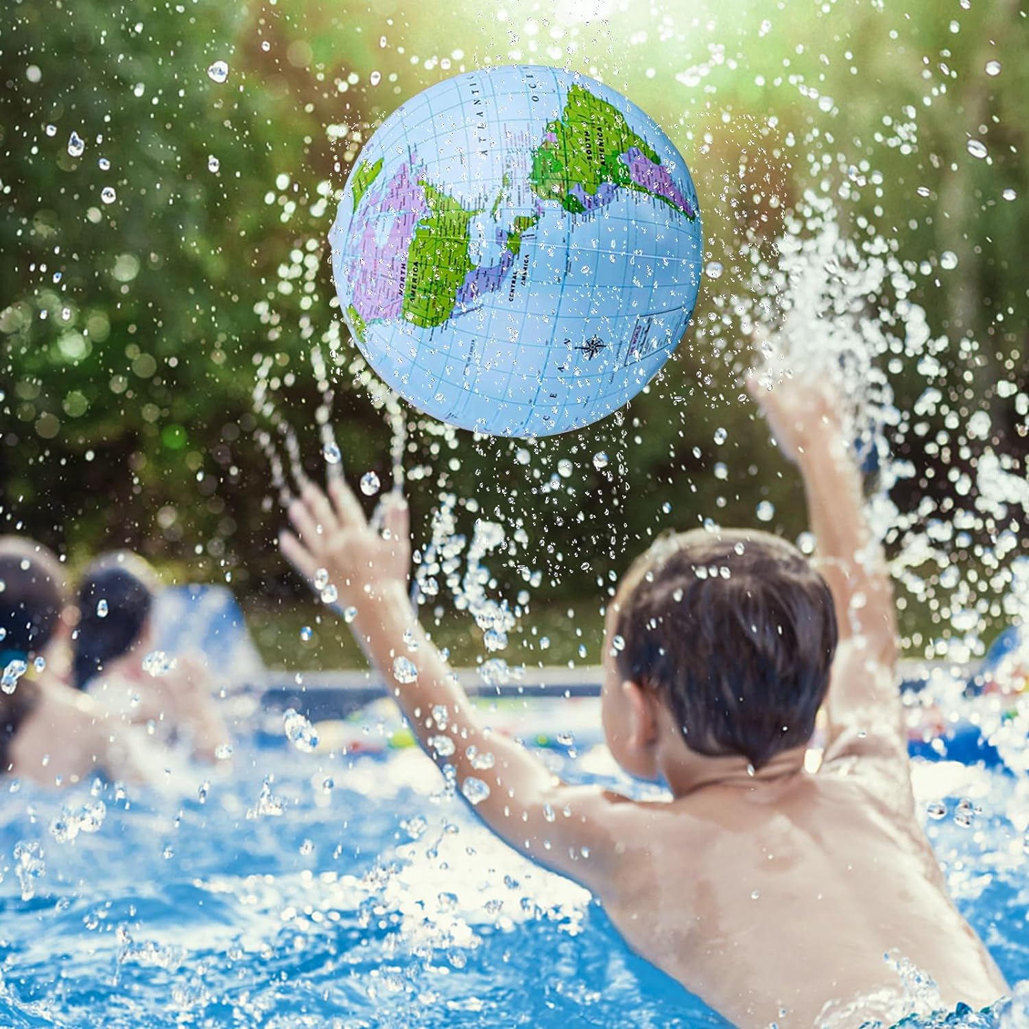 كرة أرضية قابلة للنفخ من البول - مراجعة Educational Globe For Kids وسعره