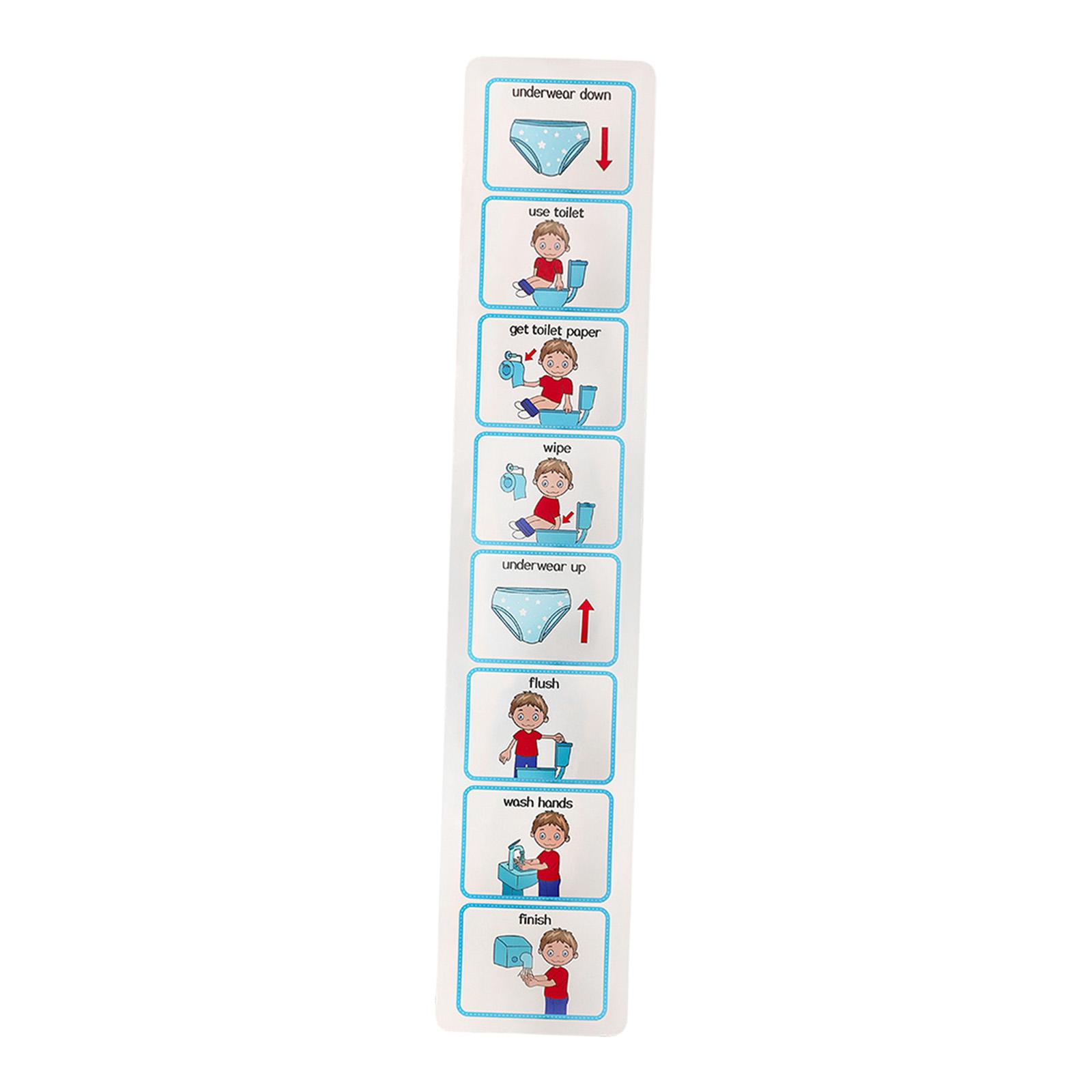 مخطط المرحاض للأطفال مع جدول م - مراجعة Kids Education Charts وسعره