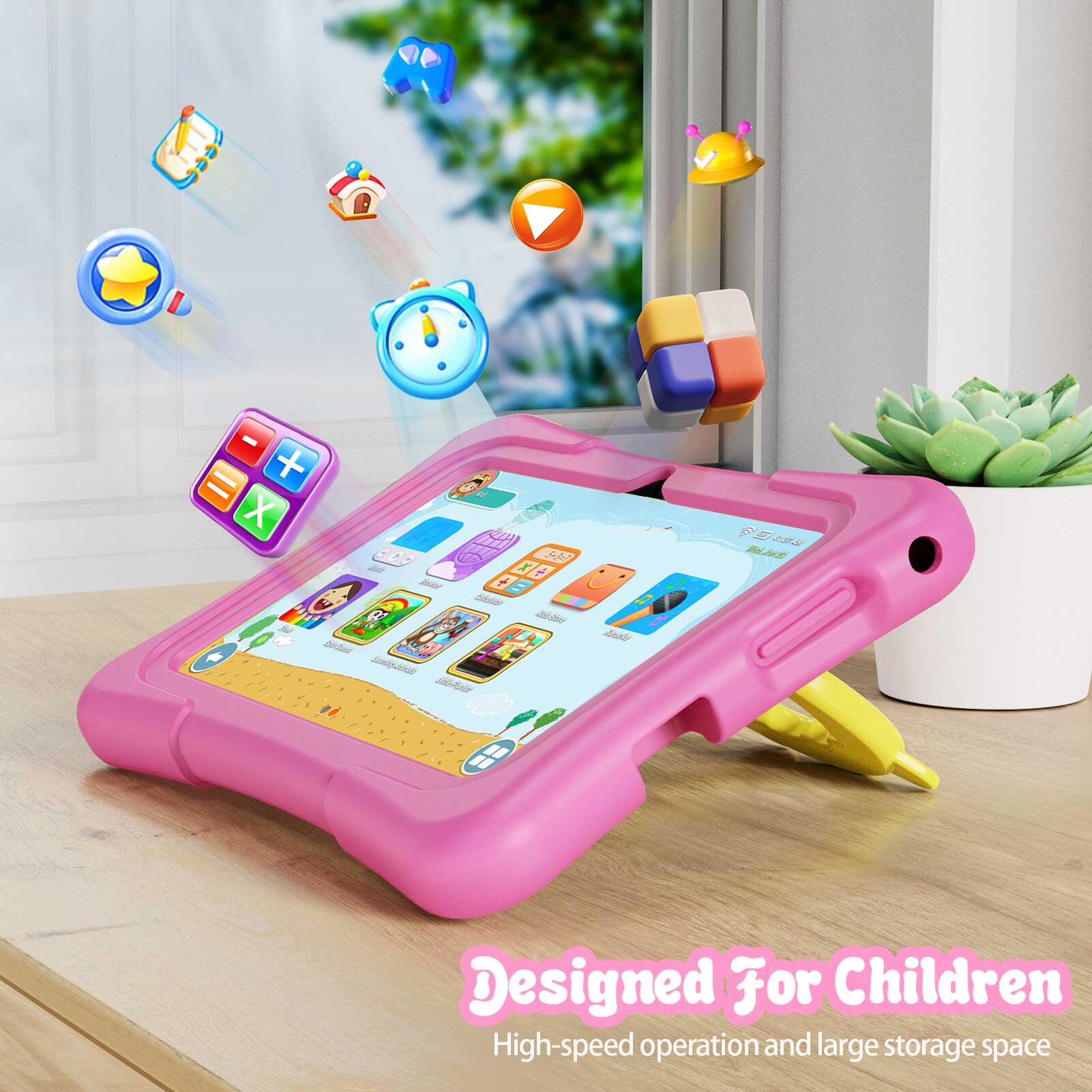 جهاز لوحي PRITOM للأطفال بشاشة - مراجعة Kids Education Software For Pc وسعره