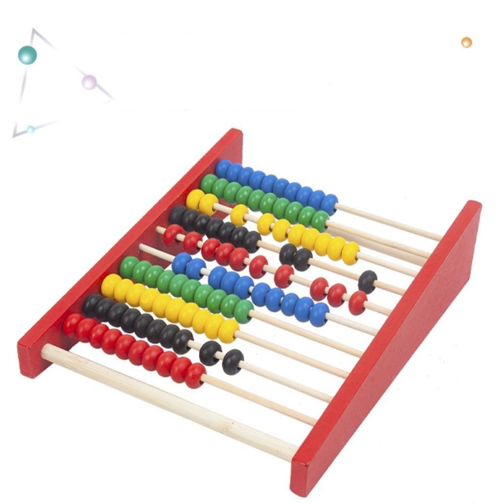 رف حساب معداد خشبي للأطفال ، م - مراجعة Kids Education Calculator وسعره