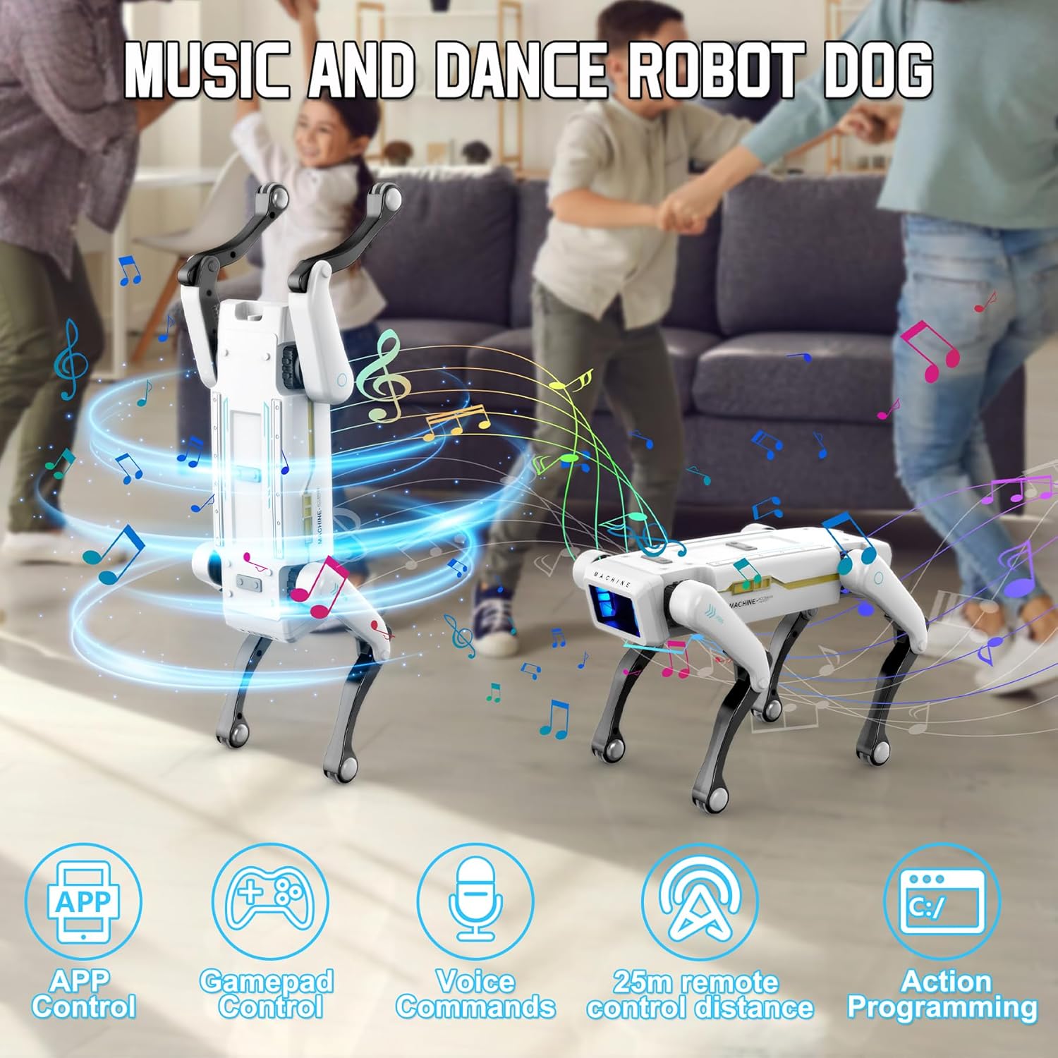 كلب آلي ذكي متعدد الوظائف يعمل - مراجعة Coding Robot Toy وسعره