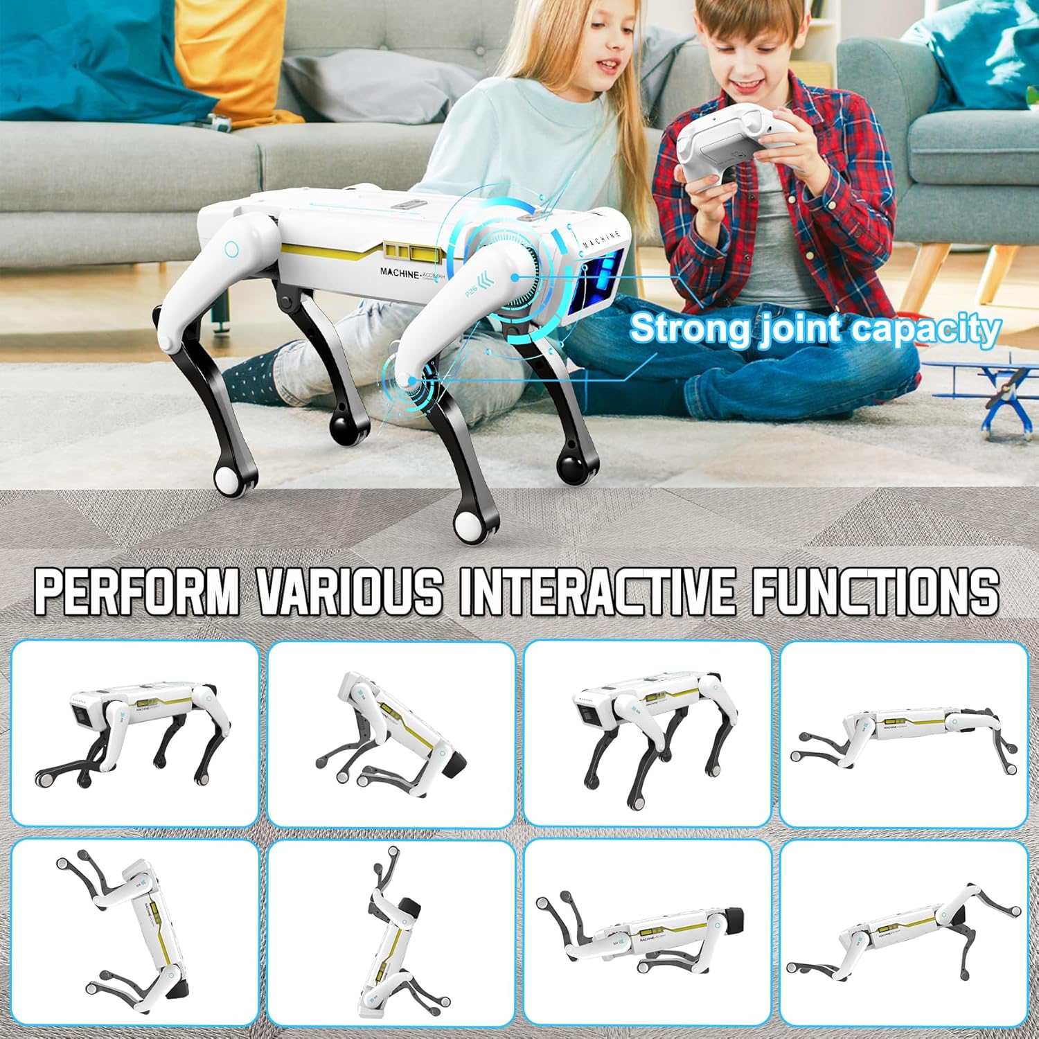 كلب آلي ذكي متعدد الوظائف يعمل - مراجعة Coding Robot Toy وسعره
