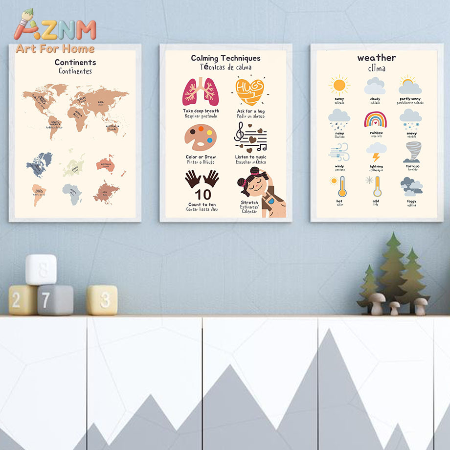 لوحة قماشية تعليمية للأطفال ثن - مراجعة Kids Education Charts وسعره