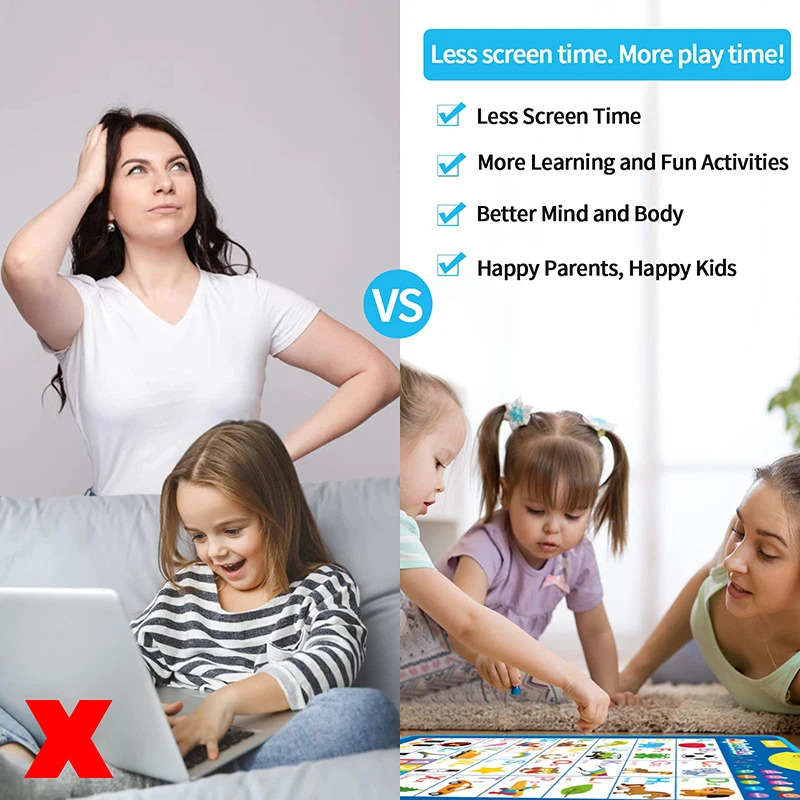 مخطط حائط للأبجدية الإنجليزية  - مراجعة Kids Education Charts وسعره