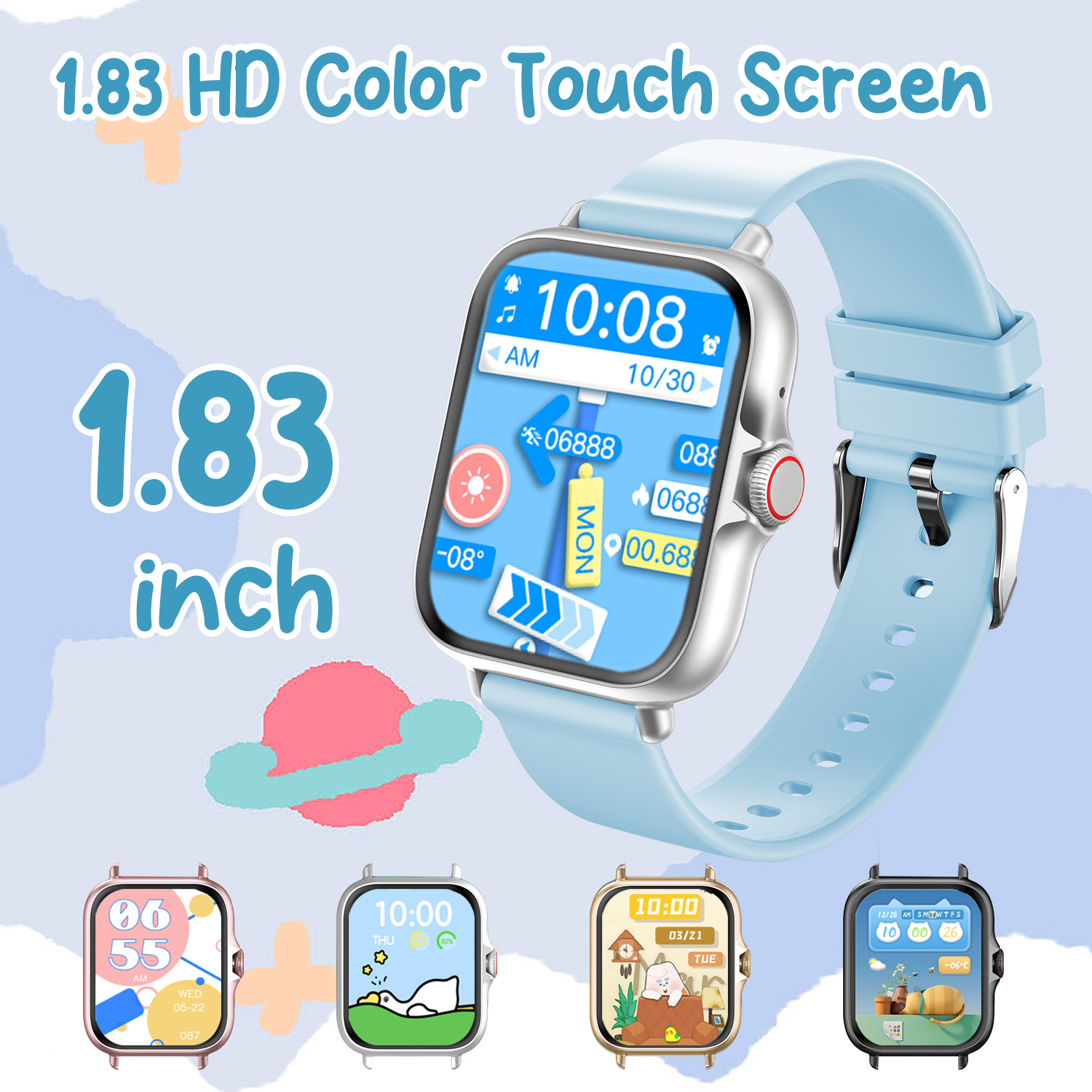 ساعة ذكية للأطفال 2026 بشاشة ل - مراجعة Kids Education Calculator وسعره